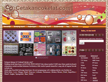 Tablet Screenshot of cetakancokelat.com